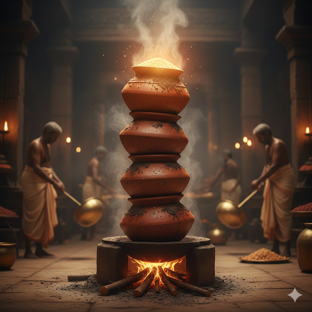 ಪತ್ರೆಗಳ ಮೇಲೆ ಪಾತ್ರೆ ಇಟ್ಟು ಅಡುಗೆ ಮಾಡಿದರೆ ಮೇಲಿನ ಪಾತ್ರೆ ಮೊದಲು ಬೇಯುತ್ತೆ ಅಂದ್ರೆ ನಂಬ್ತೀರಾ? 1